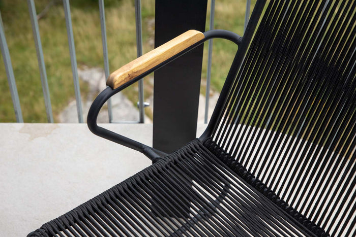 Venture Home Bois Eetkamerstoel 51 x 82 x 55 - Zwart