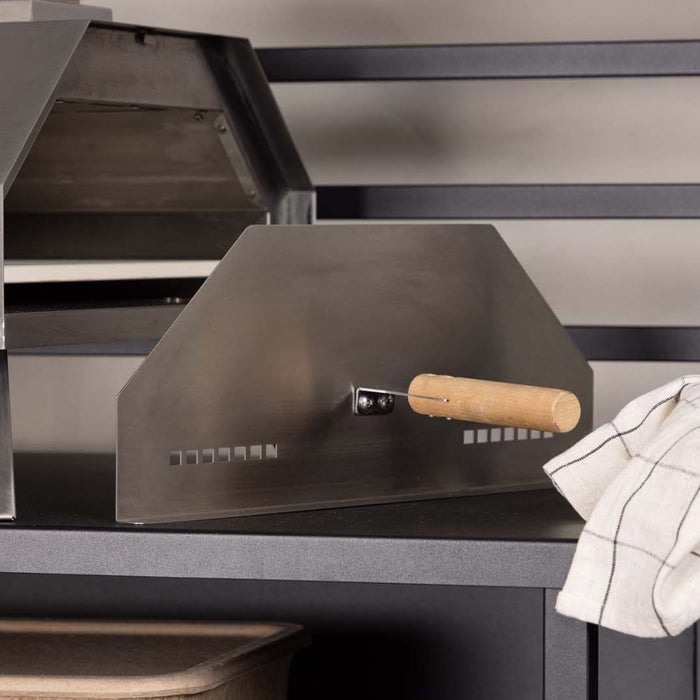 Venture Home Hamnå Pizzaoven 40 x 68,1 x 76,4 - Zilver