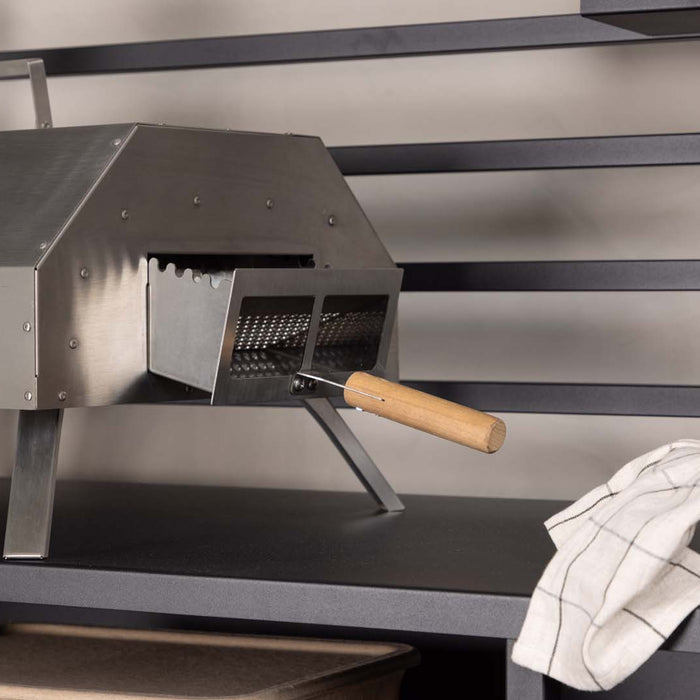 Venture Home Hamnå Pizzaoven 40 x 68,1 x 76,4 - Zilver