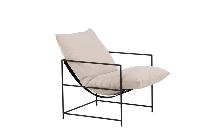 Fjôrd - Fauteuil Wit - Linnen - Sedalia