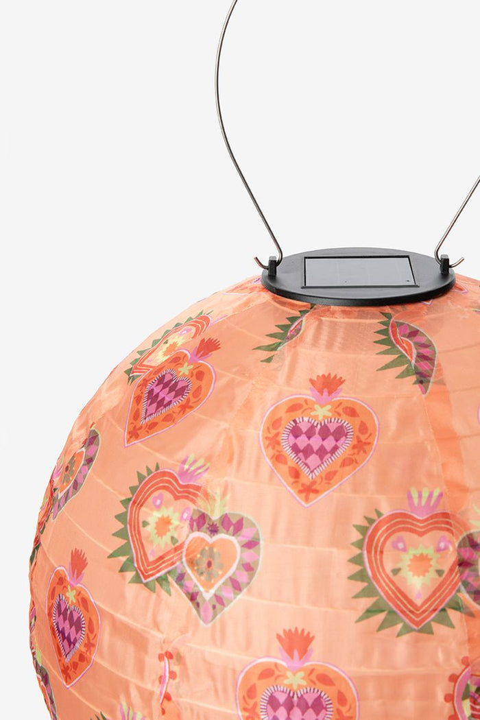 Sissy-Boy Oranje lantaarn met hartjes print