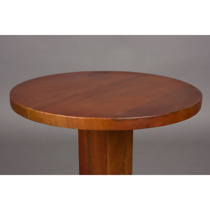 Dutchbone Tondo Bijzettafel Rond Mangohout Bruin