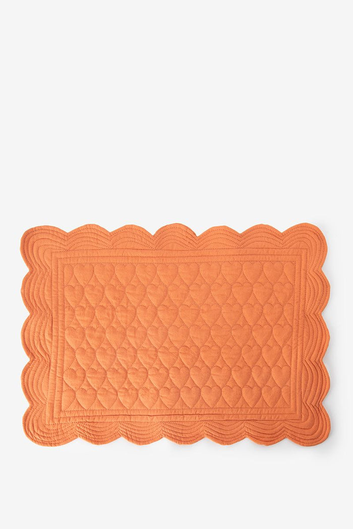 Sissy-Boy Roze placemat set met hartjesprint-2st.