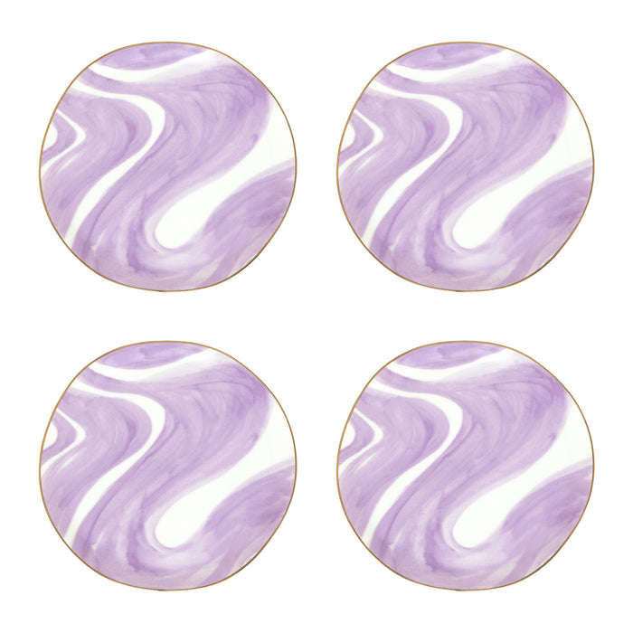 Urban Nature Culture Good Morning Gebaksbord - Emerald Violet - 4 st.