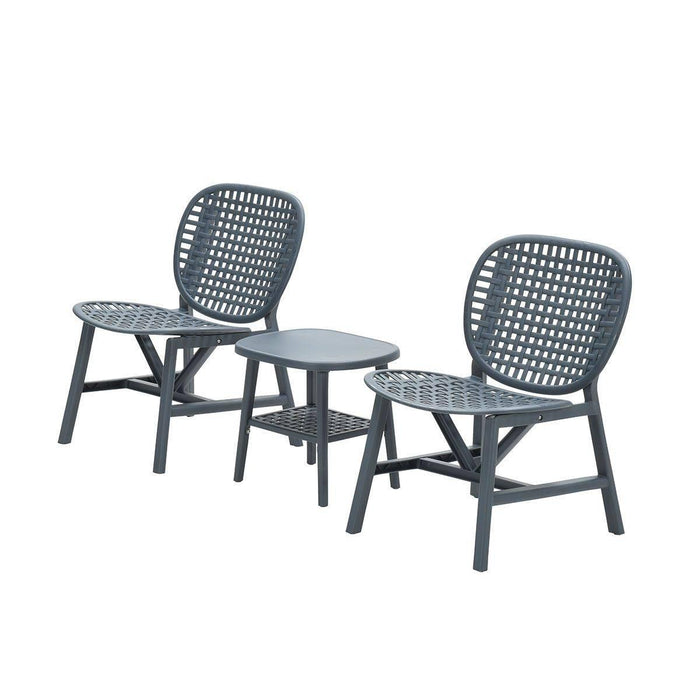 Garden Impressions Fien balkonset 3-delig - donker grijs