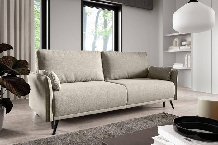 NADUVI Collection Slaapbank Seriate chenille met opbergruimte