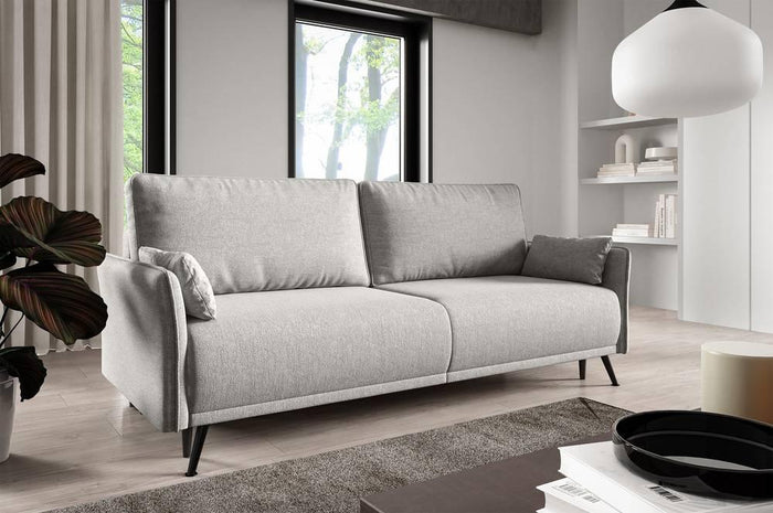 NADUVI Collection Slaapbank Seriate chenille met opbergruimte