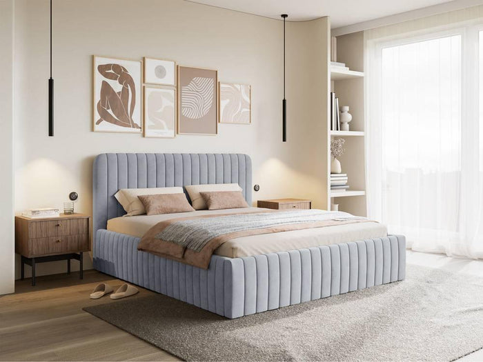 NADUVI Collection Bedframe Destro velvet met opbergruimte 180 x 200