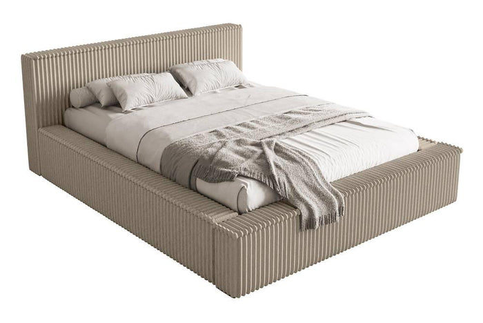 NADUVI Collection Bedframe Rafe ribstof 160 x 200 cm