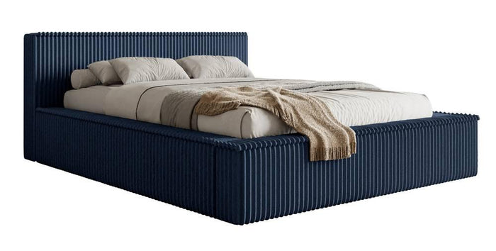 NADUVI Collection Bedframe Rafe ribstof 160 x 200 cm