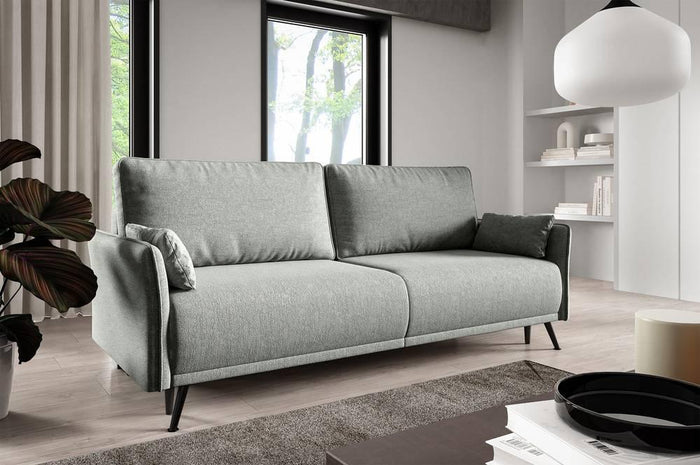 NADUVI Collection Slaapbank Seriate chenille met opbergruimte