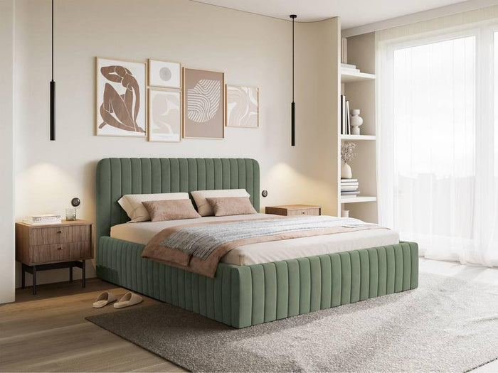 NADUVI Collection Bedframe Destro velvet met opbergruimte 180 x 200