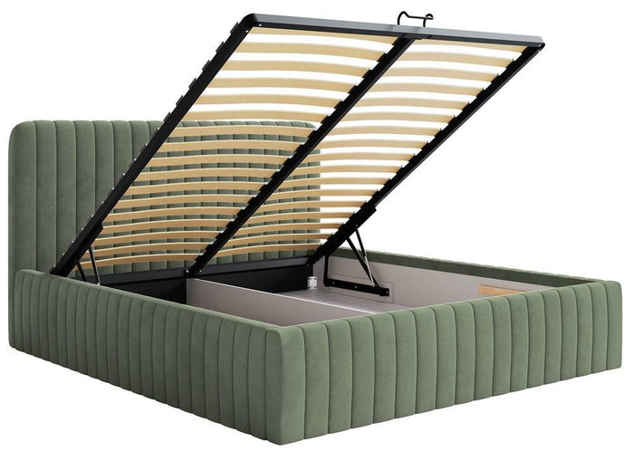 NADUVI Collection Bedframe Destro velvet met opbergruimte 180 x 200