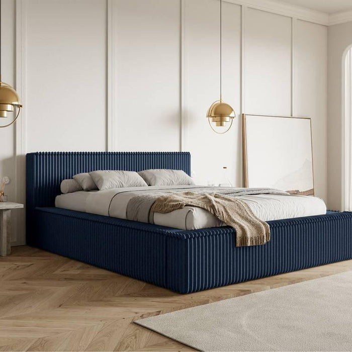 NADUVI Collection Bedframe Rafe ribstof 180 x 200 cm