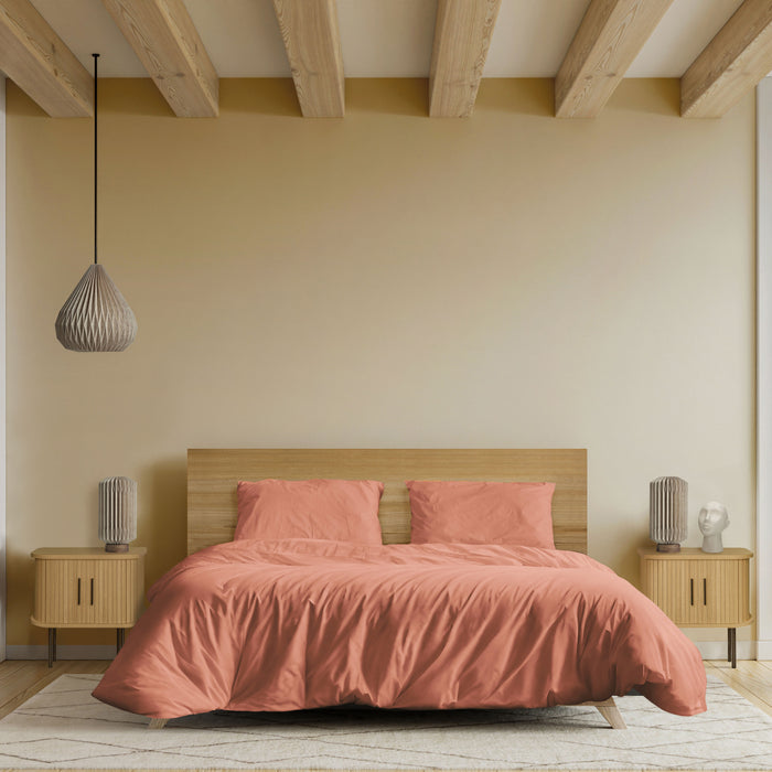 by fonQ Fresh Dekbedovertrek 240 x 200/220 cm - Dusty Pink