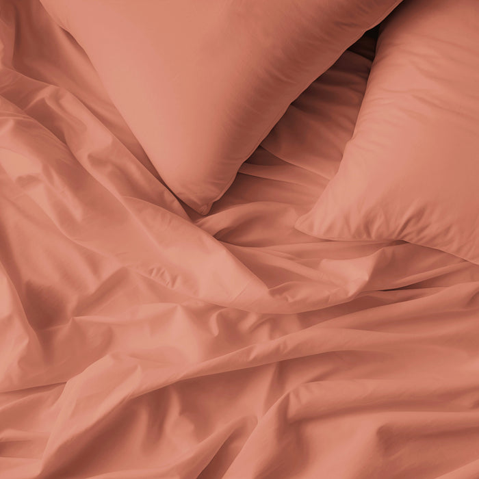 by fonQ Fresh Dekbedovertrek 240 x 200/220 cm - Dusty Pink