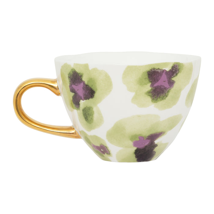 Urban Nature Culture Good Morning Cappuccino / Theekop - Violet - 4 st.