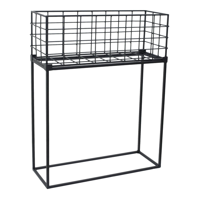 LOFT42 Atlanta Plantentafel - Zwart - Metaal