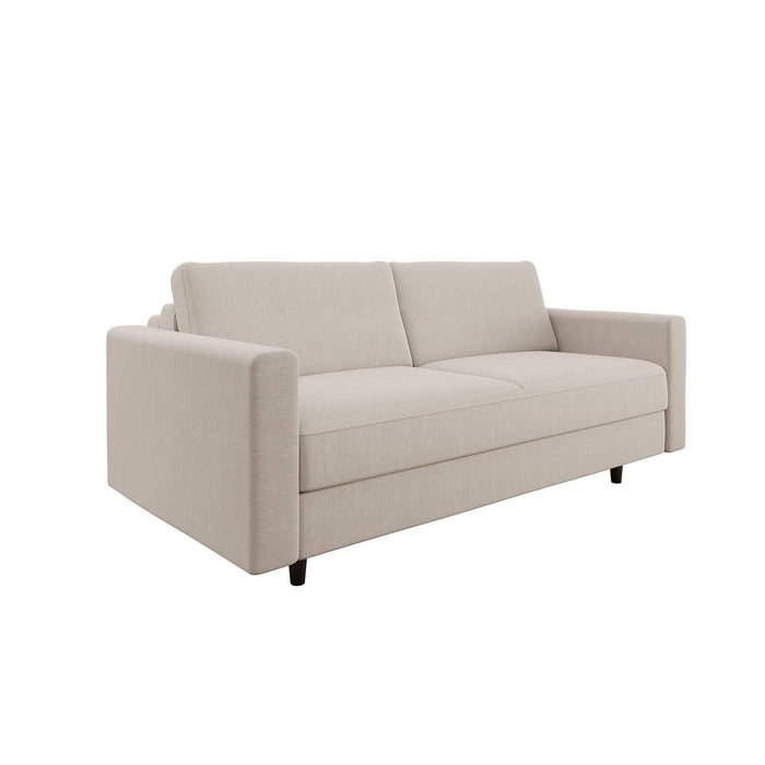 Express slaapbank dunlopillo beige weave 160cm