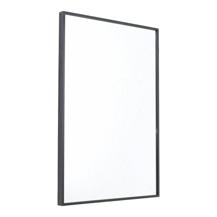 Fragix York Wandspiegel - Zwart - Aluminium - 60x40