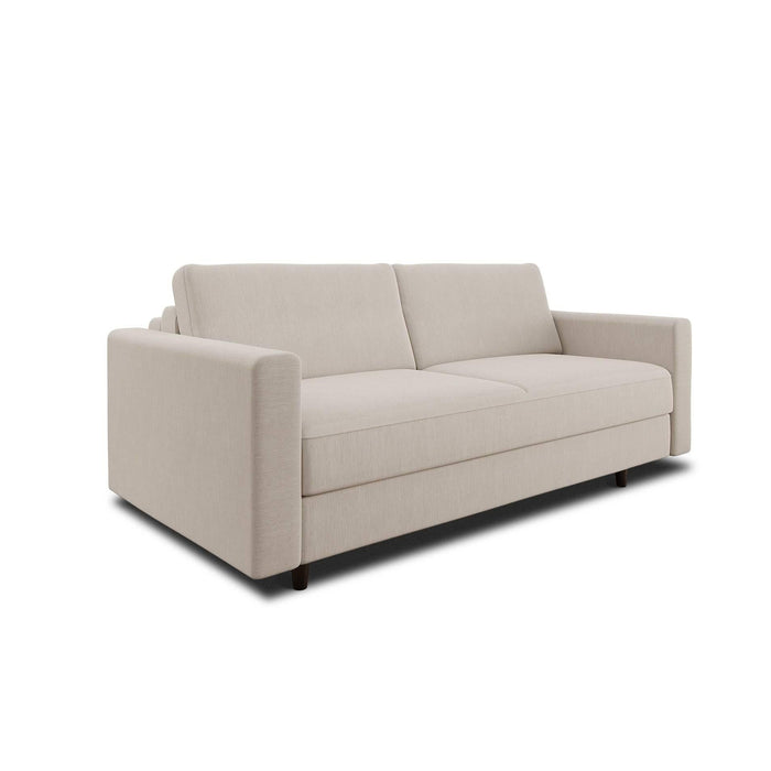 Express slaapbank dunlopillo beige geweven 140cm