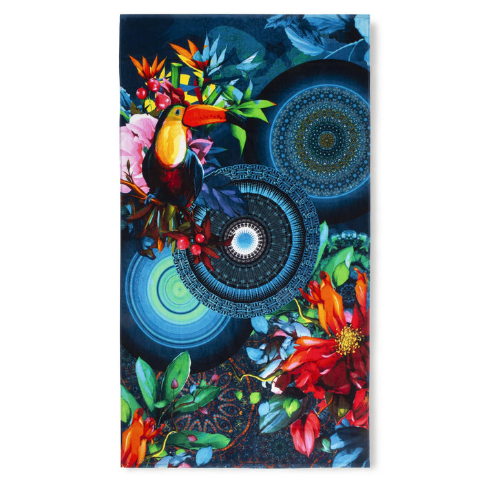 HIP Strandlaken Velours Katoen Cailani 100x180cm - multi