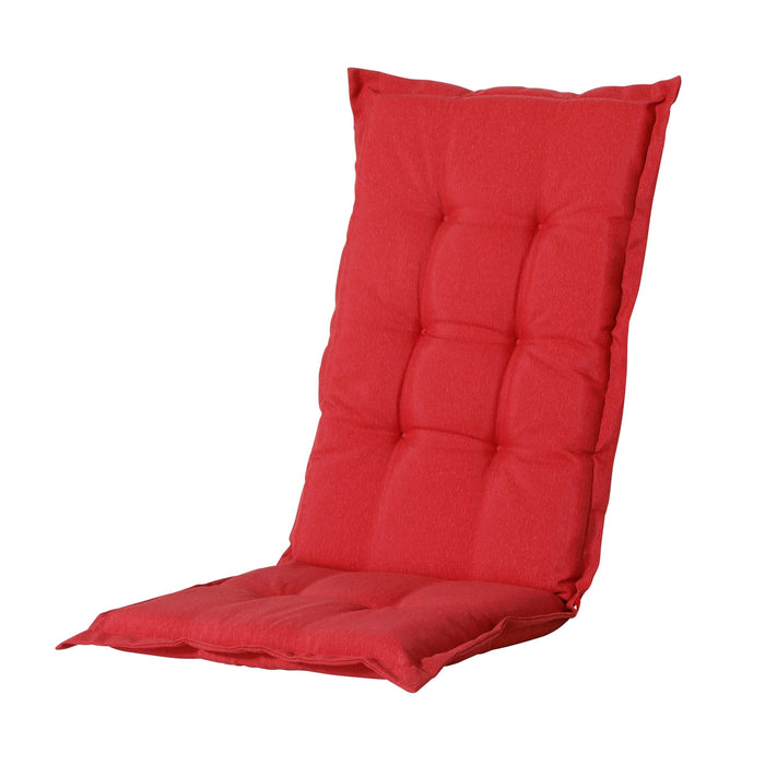 Madison Stoelkussen met hoge rug Panama 123x50 cm steenrood