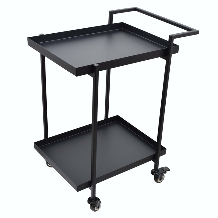 LOFT42 James Trolley Vierkant - Zwart - Metaal - 60x54x38