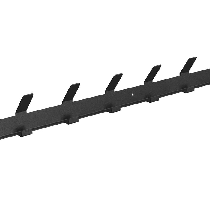 Gorillz Trim 75 Kapstok - 16 Haken (lengte) 75 cm - Metaal - Zwart