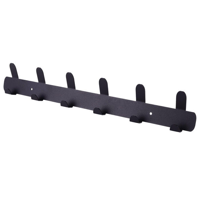 Gorillz Tiddly Kapstok - 12 Haken - Metaal - Zwart
