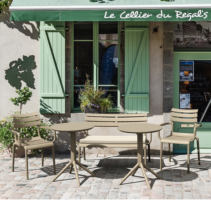 ALTEREGO AROMA XL Tuinbank - Taupekleur