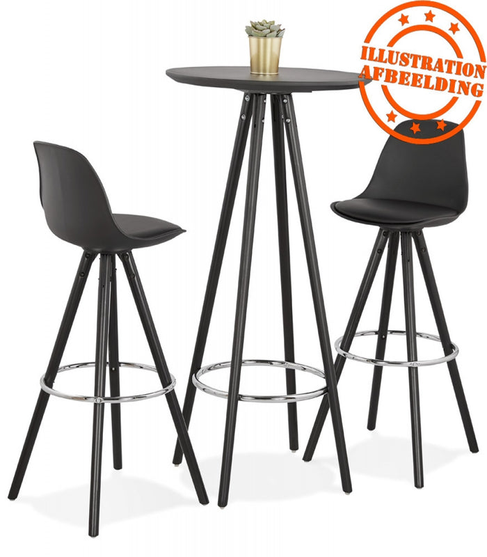 ALTEREGO GALA Ronde hoge balk - Zwart