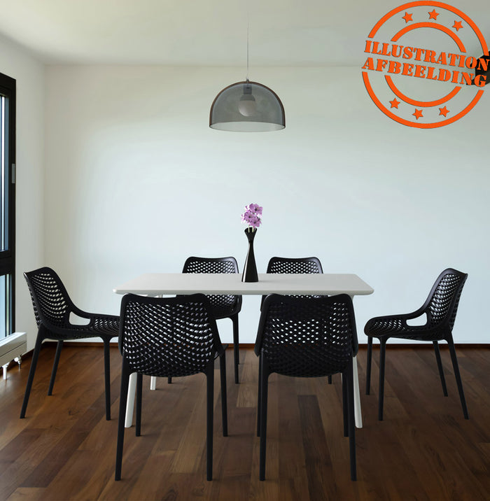 ALTEREGO BLOW Design stoel - Zwart