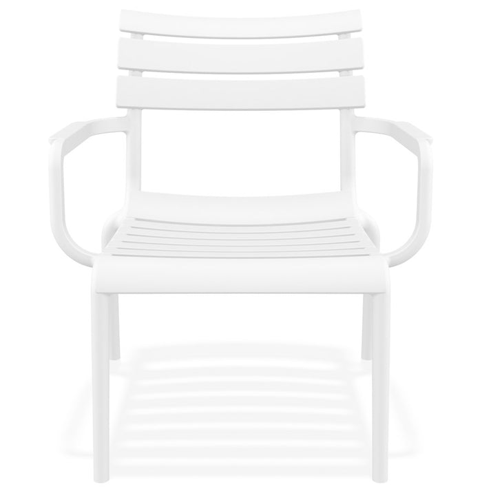 ALTEREGO AROMA Tuinstoel met armleuningen - Wit