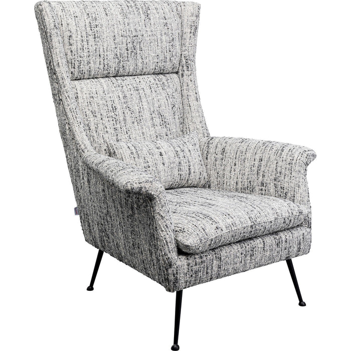 Kare Design Vegas Forever Fauteuil melange grijs