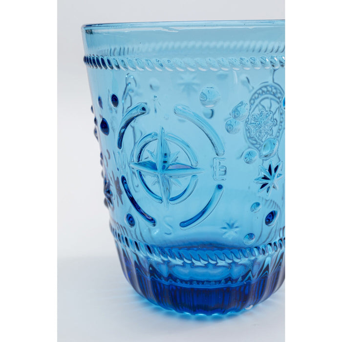 Kare Design Greece Waterglazen blauw 6st