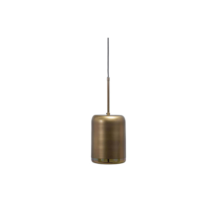 WOOOD Safa Hanglamp Verticaal - Metaal|Glas - Brass - 60x20x20