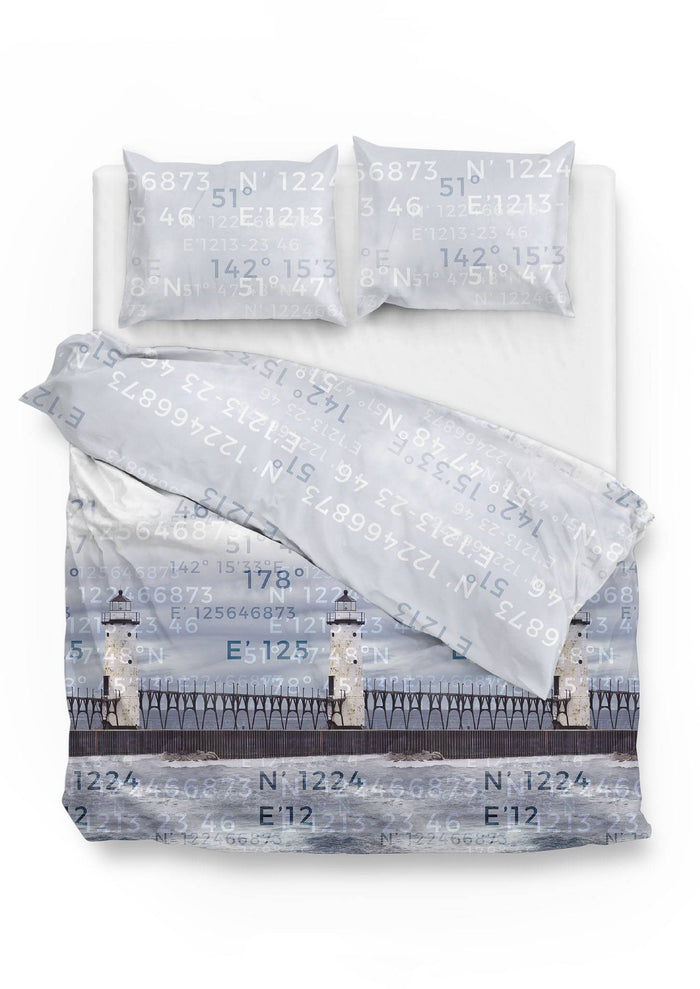 Zo Home Dekbedovertrek Katoen Satijn Tanner - blue 140x200|220cm