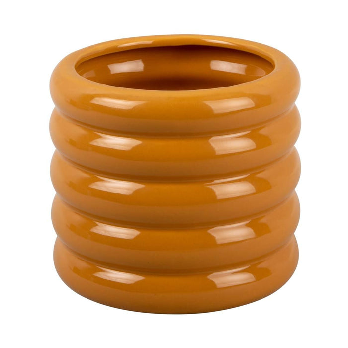 present time - Plant Pot Bobbly Glazed Large