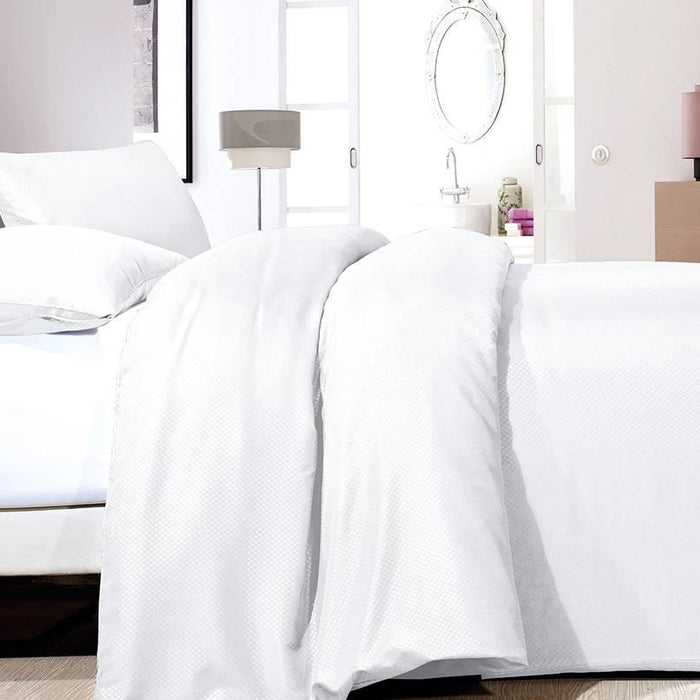 Zensation Dekbedovertrek Satin Point White-240x200|220