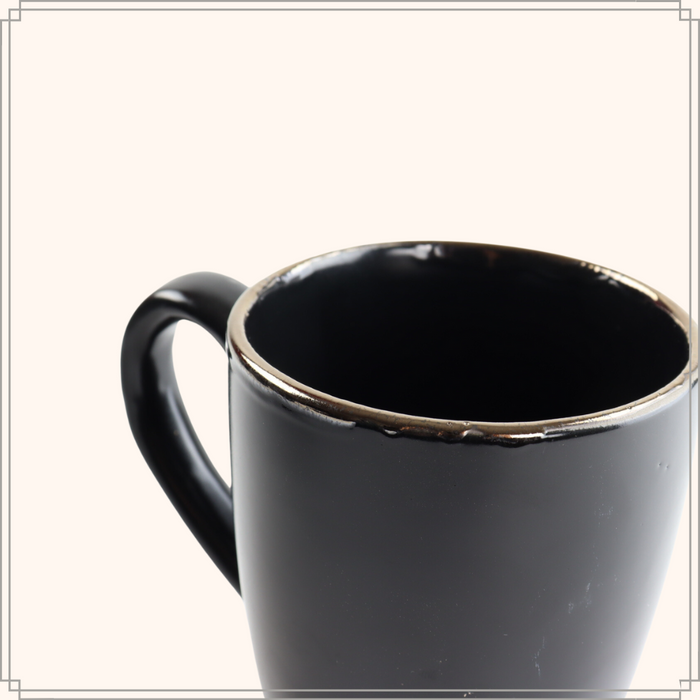 OTIX Theemokken Koffiekopjes Mokken Koffietassen Set van 6 Met oor...