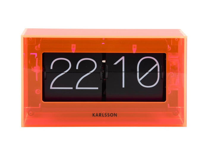 Karlsson - Table clock Boxed Flip