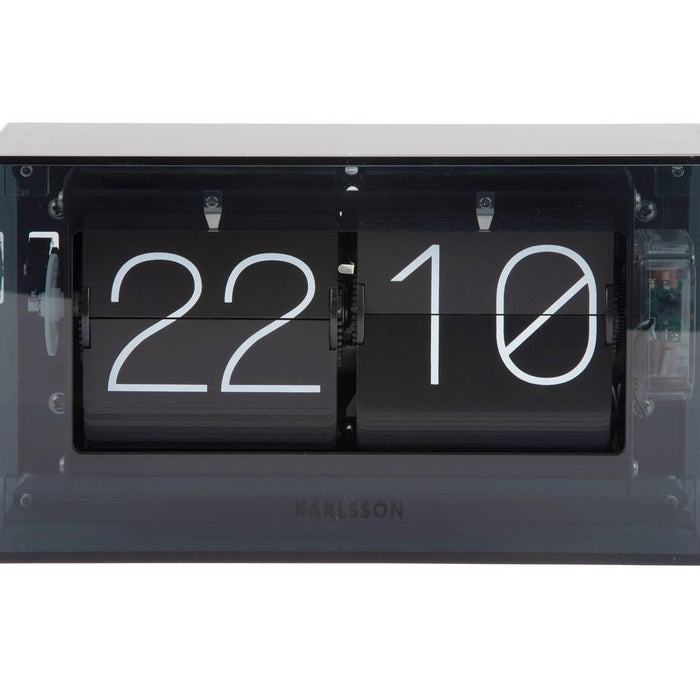 Karlsson - Table clock Boxed Flip