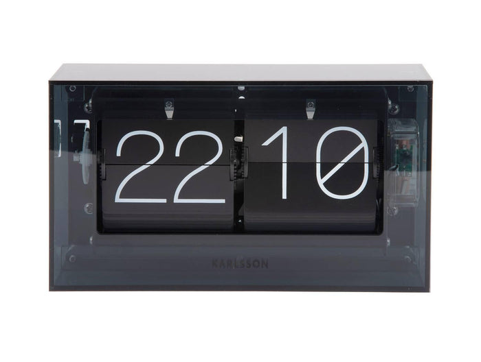 Karlsson - Table clock Boxed Flip