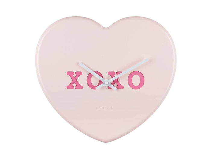 Karlsson - Wall Clock Heart Candy