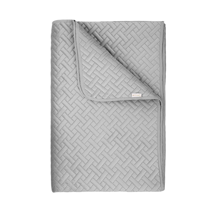 Yellow Bedsprei Audrey - ash grey