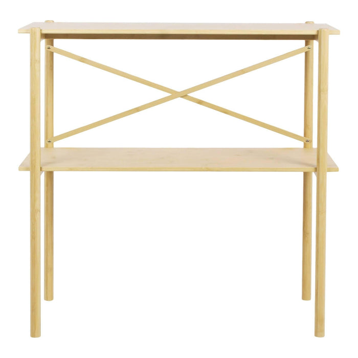 House Nordic - Sidetable Naturel Bamboe - 83x32x80,5cm - Manaus
