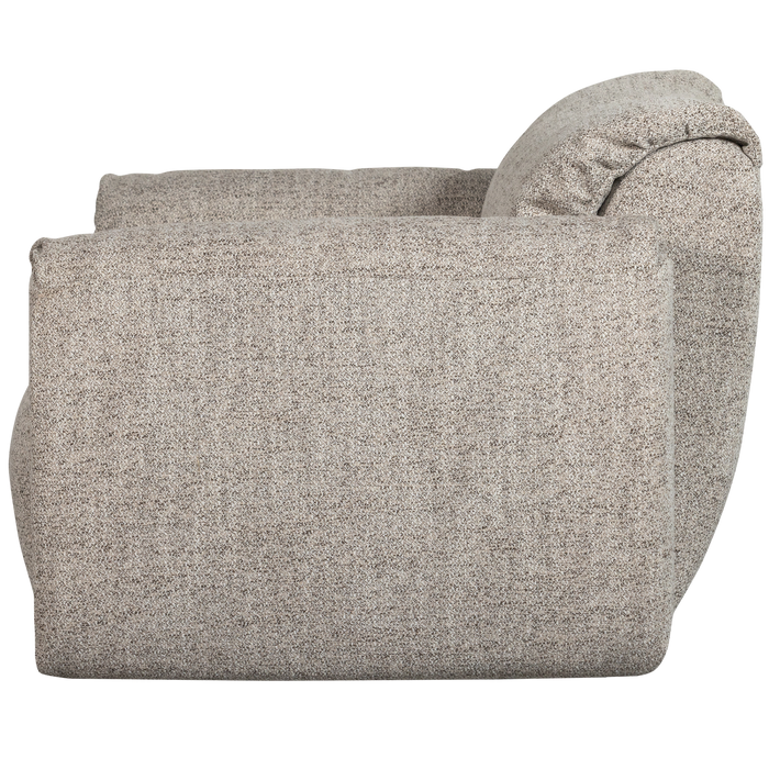 WOOOD Baggy Loveseat - Geweven Stof - Naturel Melange - 81x138x101