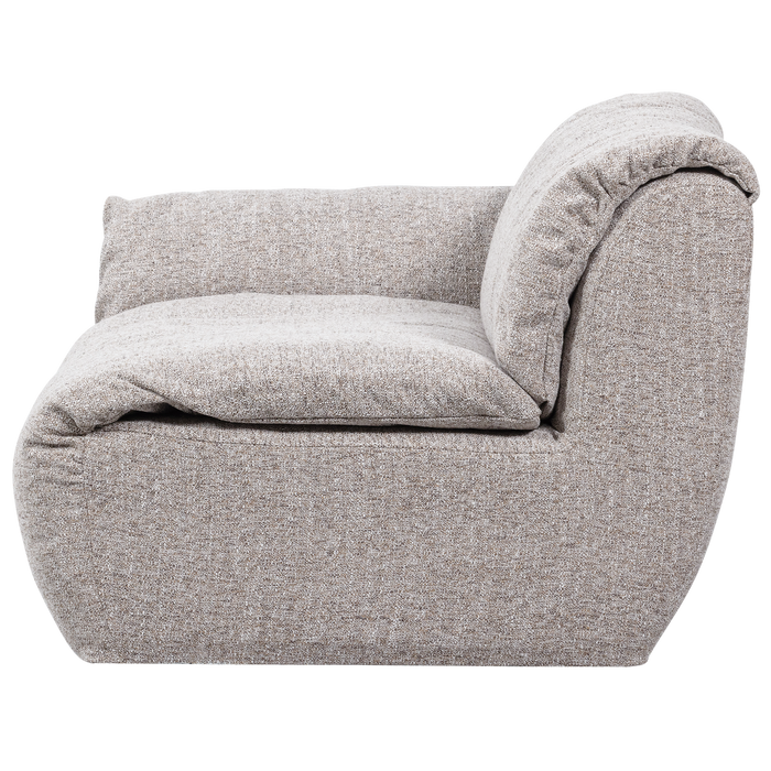 WOOOD Baggy 1-Zits Met Arm Links - Geweven Stof - Naturel Melange -