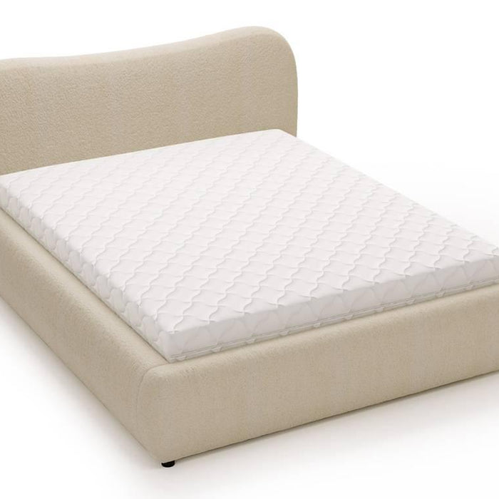 NADUVI Collection Lavelle bedframe bouclé met opbergvak 180 x 200 cm